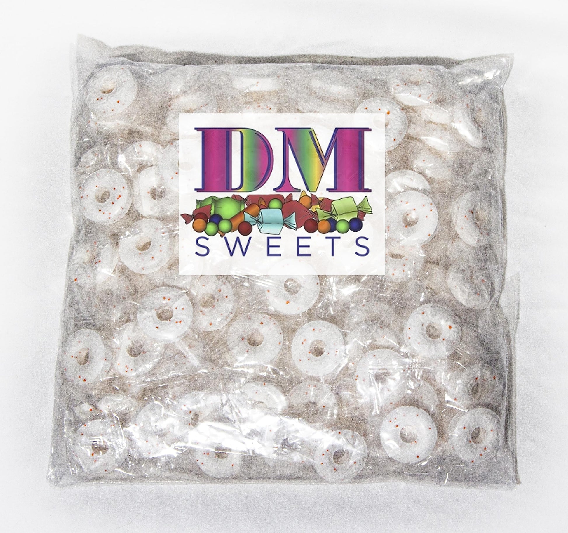 Orange Mints - 1 lb of Bulk Individually Wrapped Fresh Sucking Candy