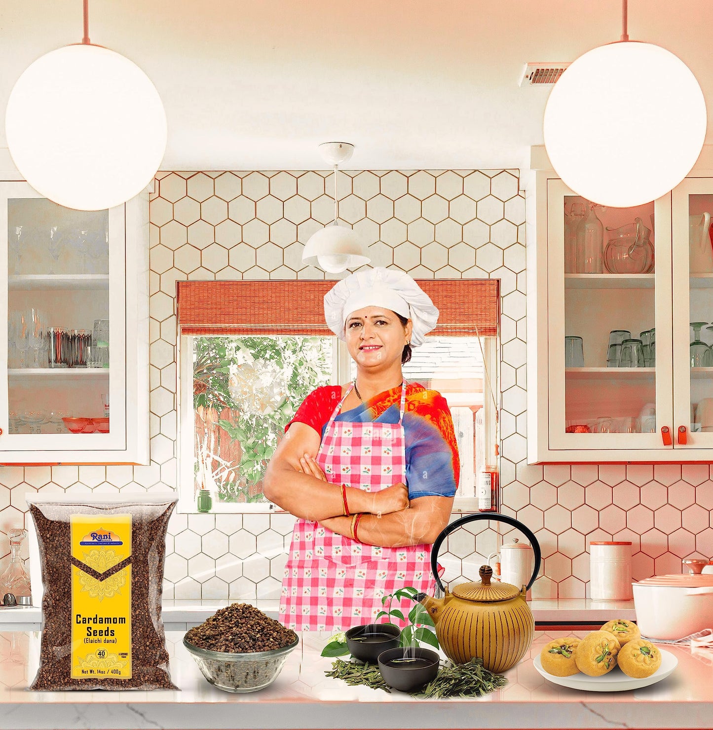 Rani Cardamom Decorticated Seeds Indian Spice, 14oz (400g), All Natural, Vegan, Gluten Friendly, NON-GMO, Kosher