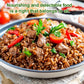 Golden Crown Organic Brown Basmati Rice - Gluten-Free, Kosher & Halal - 32 oz (2LB) - Naturally Long Aged, Non-Sticky, Fluffy
