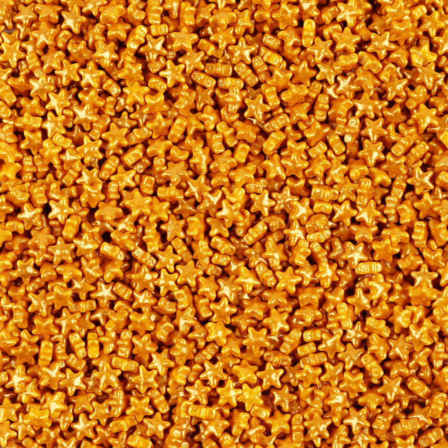 cobakey Gold Star Sprinkles For Cake Sprinkles, Edible Stars Sprinkles For Cupcakes Toppers, Gold Sprinkles 3.5ounce Sugar Pearl