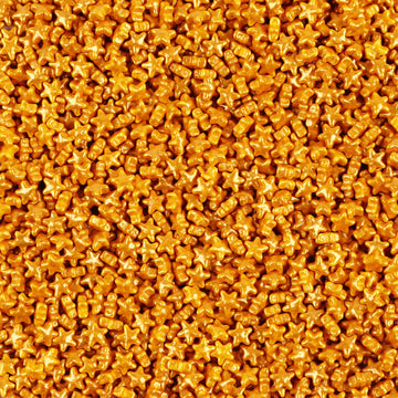 cobakey Gold Star Sprinkles For Cake Sprinkles, Edible Stars Sprinkles For Cupcakes Toppers, Gold Sprinkles 3.5ounce Sugar Pearl