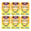 Yogi Tea Bright Peach Positive Energy Tea - 16 Tea Bags per Pack (6 Packs) - Organic Tea to Support Focus & Energy - Includes Oo