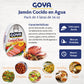 Boneless Cooked Ham in Water by Goya, Pack of 3, 16 oz Cans, Skinless and Ready to Eat Lunch Meat, Fully Cooked Packaged Ham for