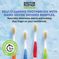 Mouthwatchers Dr Plotkas Extra Soft Bristle Flossing Toothbrush Manual Soft Toothbrush For Adults  Ultra Clean Nano Toothbrush