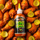 Dill Pickle Hot Sauce - Pickle  | Aged Cayanne Pepper - Zesty Tangy Perfectly Seasoned - Flavor Forward - 9.6 OZ Squeeze bottle | Goes on Anything - Medium heat smooth texture