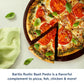 Barilla Rustic Basil Pesto Sauce Made with Italian Basil and Cheeses  6.5 oz. Jar  Pasta Sauce and Spread