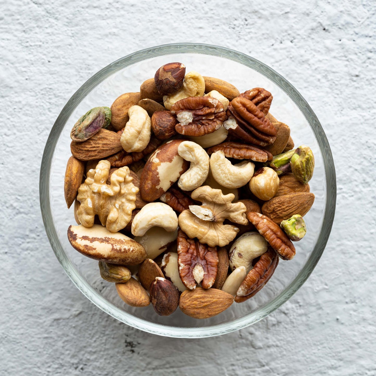 Yupik Raw Mix Nuts, Premium Natural Mixed Nuts with Almonds, Walnuts, Pistachios, Cashews, Brazil Nuts, 1 lb, Brown (Pack of 6)