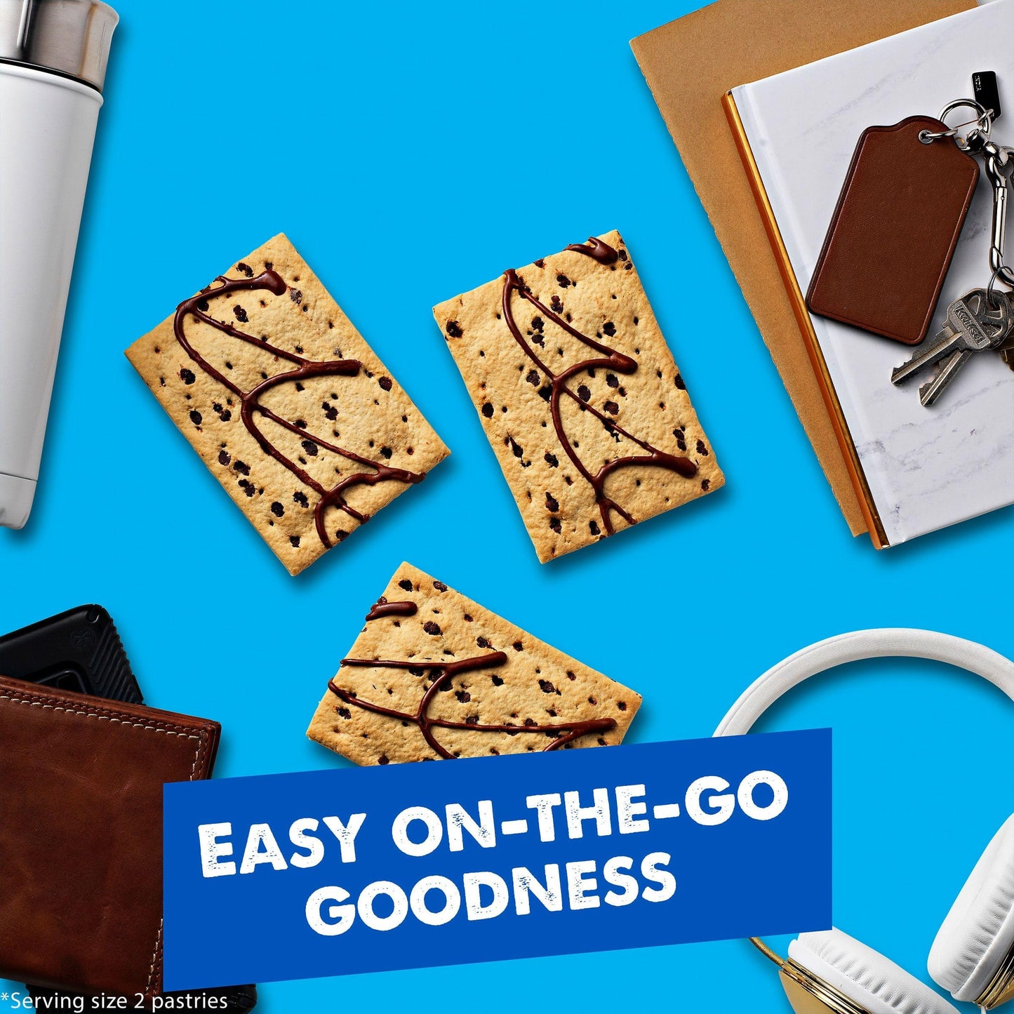 Kellogg'S Pop Tarts (Chocolate Chip, 384)
