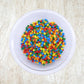 Bakerpan Quins Rainbow Sprinkles For Cake Decorating - 5.87 Ounces - Crunchy Rainbow Edible Confetti Sprinkles For Cupcakes, Ice