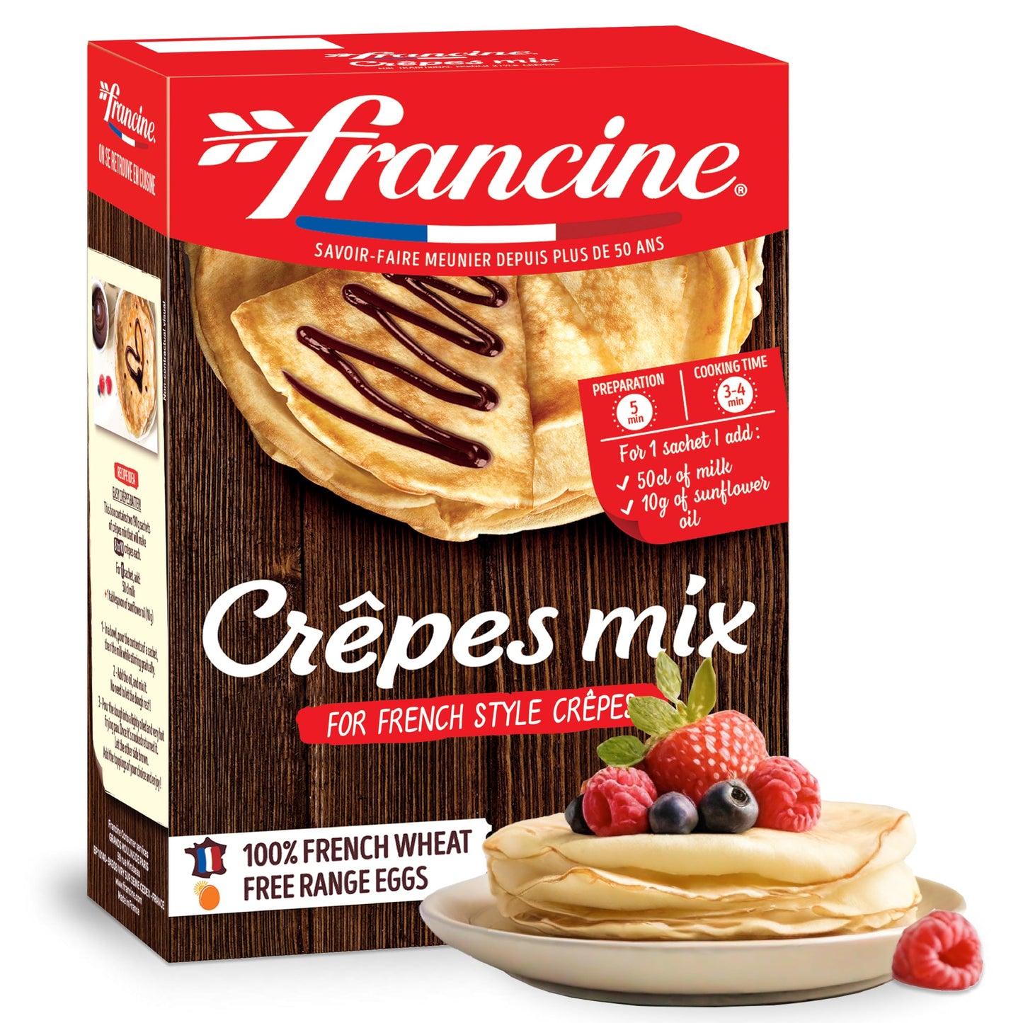 Francine French Crepe Mix-Makes 20 Sweet Crepes, 13 oz