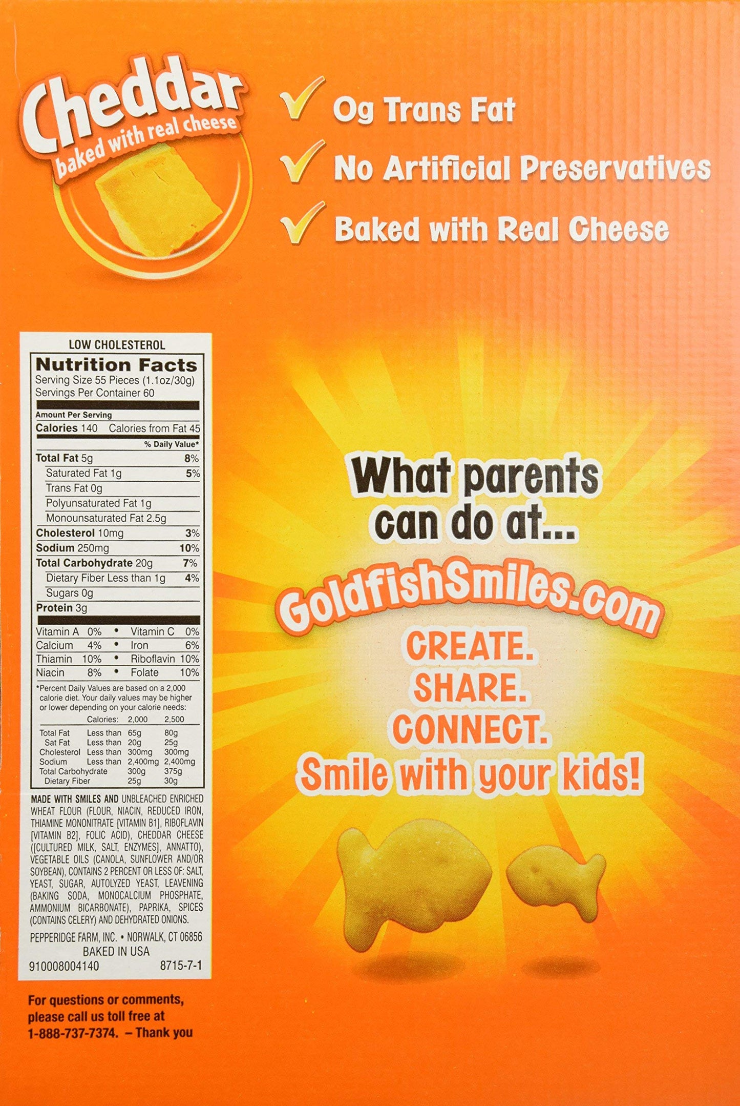 Pepperidge Farm Baked Goldfish Crackers - 66Oz (4.1 Lbs)