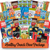 Healthy Snack Box Variety Pack Care Package (50 Count) Candy Gift Basket College Student Crave Food Box, Nutritious Bars Chips, 