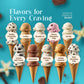 Triple Scoop - Enhanced Vanilla Choc Chip Ice Cream Mix For Ice Cream Maker. Simple, Easy, Delicious. From Gourmet Mix To Maker In 5 Min, Makes 2 Creamy Quarts, Made In Usa (1 Pack, Van Choc)