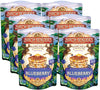 Blueberry Pancake & Waffle Mix By Birch Benders, Made With Real Blueberries, Non-Gmo, Just Add Water, Family Size, 14 Oz (Pack o