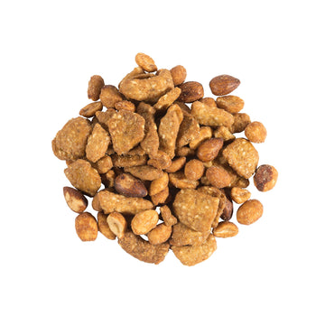 OliveNation Honey Roasted Nut and Sesame Party Mix, Sweet Salty Nutty Crunchy Pub Mix Bar Snack Blend - 25 lb