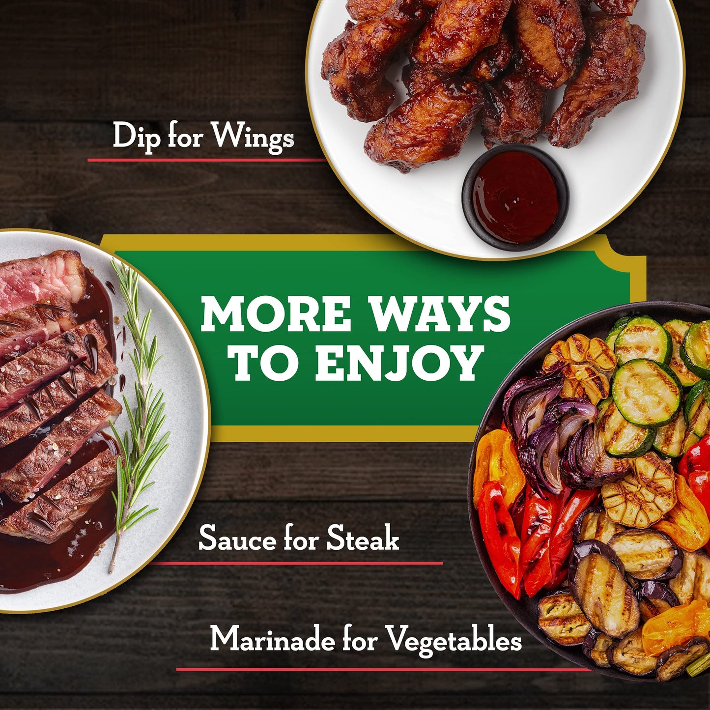 A.1. Bold & Spicy Sauce with Tabasco (10 oz Bottle)