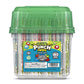 Sour Punch Twists, 6" Individually Wrapped Soft & Chewy Candy Tub, 4 Fruit Flavors, 62.4 Oz