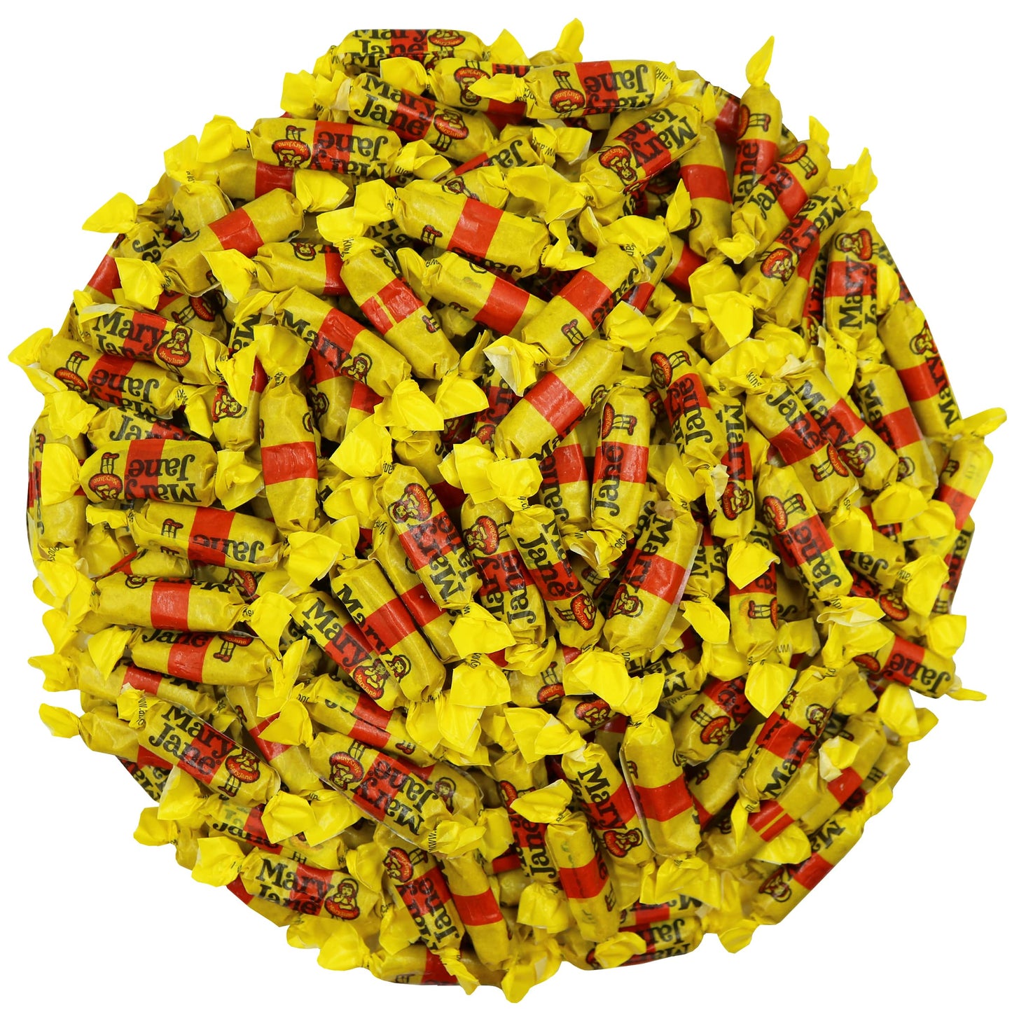 Old Fashioned Mary Jane Wrapped Taffy Candy (2 Pound)