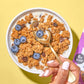 Purely Elizabeth Cookie Granola, Oatmeal Raisin, Gluten-Free, Non-Gmo (3 Ct, 11Oz Bag)