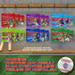 Big League Chew Bulk Baseball Gum Variety Pack - 7 Flavors, 2.12oz Pack, Multi-colored