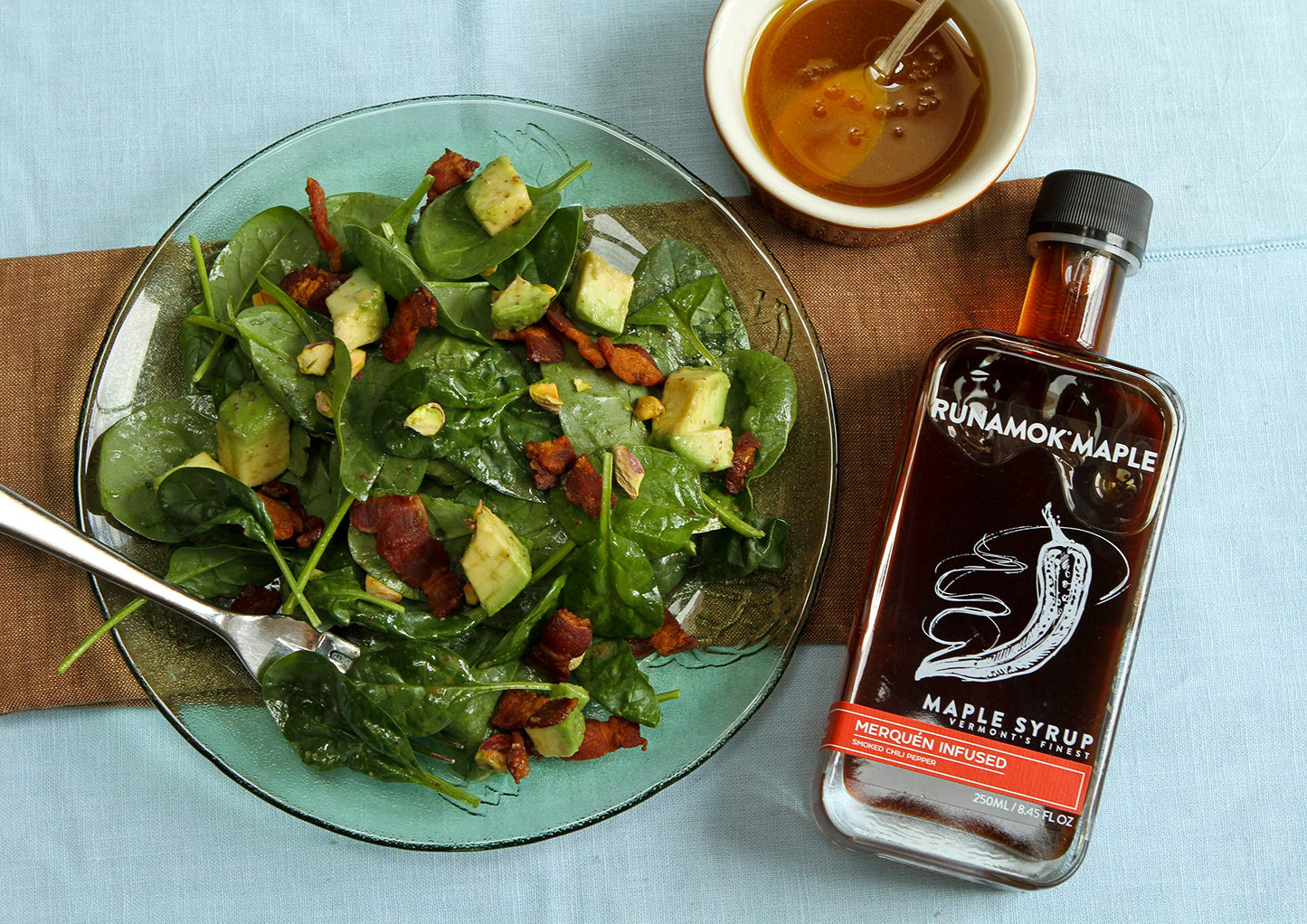 Runamok Maple Hot & Spicy Infused Maple Syrup - 8.45 Fl Oz (250mL)