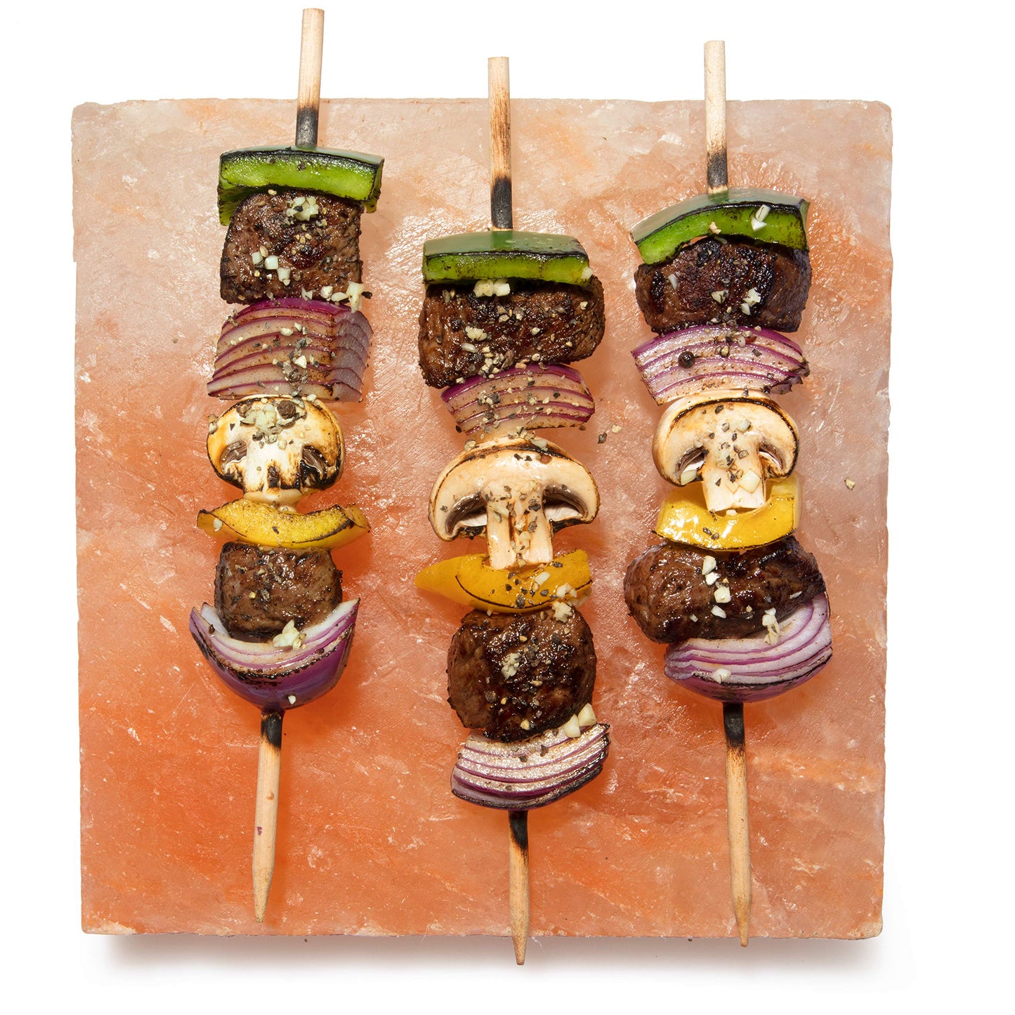Camerons Himalayan Pink Salt Block for Grilling - 8x8, Maintains Even Temperature, Adds Salty Flavor, Barbecue Essential