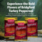 Bridgford Sliced Pepperoni 5 Oz Pack Of 2 - Gluten-Free Pepperoni Slices For Pizza And Sandwiches - Zero Carb Sliced Pepperoni F