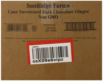 Sunridge Farm Candy Ginger Choc 10 Lb