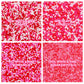 Heart Sprinkles Valentines Day Edible Sprinkle Mix Heart Shapes Pink Red Jimmies Sanding Sugar Perfect For Cake Decorations Baki