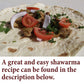 The Spice Way - Shawarma Blend Recipe Inside (Meat And Poultry Rub/Meat And Poultry Spice)- 2 Oz