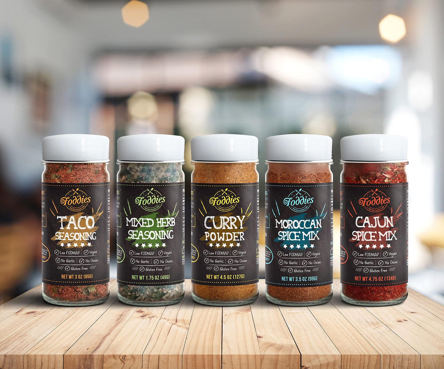 Foddies Taco Seasoning, Low Fodmap, Gluten Free, No Onion No Garlic, Vegan, Plant Based, Ibs Friendly