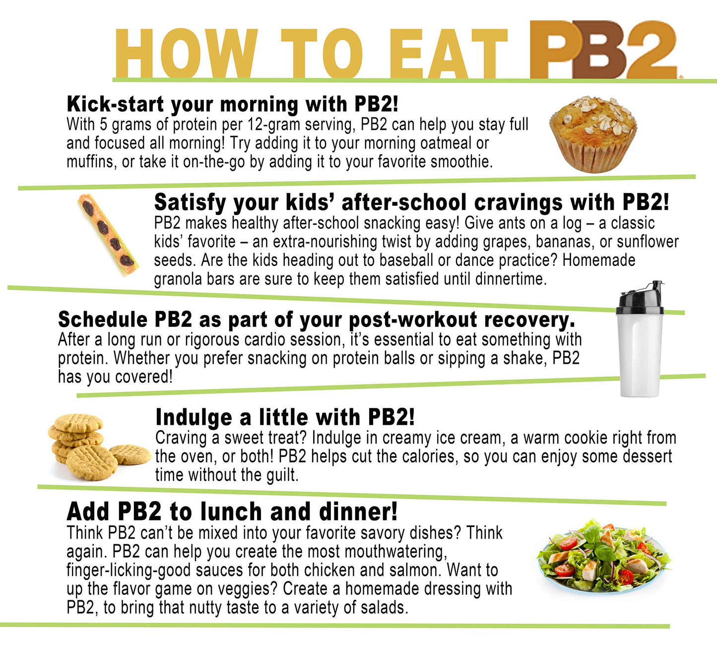 PB2 Powdered Peanut Butter,6.5 oz