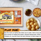 Rani Pani Puri Coins 160Oz (10Lbs) 4.54Kg 1650-1660 Coins Bulk Box ~ Uncooked, Microwaveable Wheat And Semolina Coins ~ All Natu