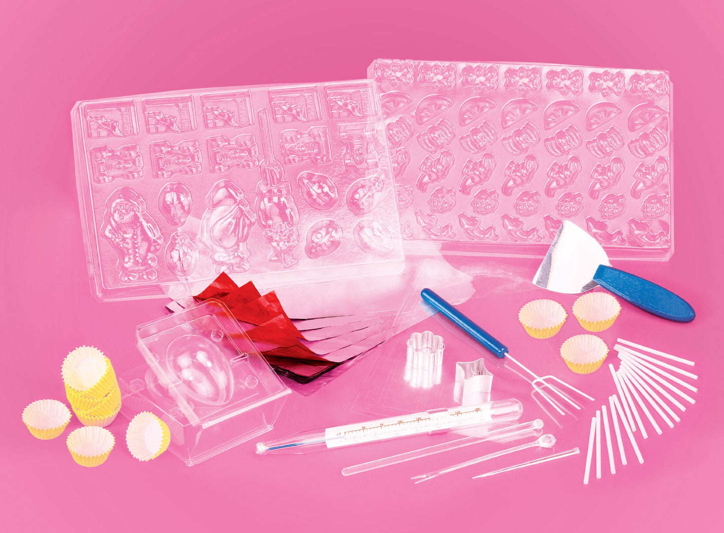 Thames & Kosmos Candy Chemistry Science Kit | 48 Page Manual | Ages 10+ | Multi Color | Model 665003 | Plastic Material