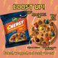 Classic COOKIE Monster Cookie - Energy Caffeine Soft Cookies, 2.8oz, 8 Count, Brown