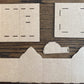 Gingerbread House Kit (Cardboard) - Pack Of 5 - Small Size - Designed & Made In The Usa - Christmas Holiday Craft For Home, Clas
