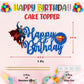 Seyal Suprman Happy Birthday Cake Topper