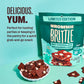 Brownie Brittle - Hot Chocolate Marshmallow Thin and Crispy Sweet Snacks (Pack of 3, 4 oz), Rich Gourmet Brownie Bites Dessert