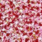 Manvscakes | Lip Service Sprinkle Mix | Valentine Sprinkles | Cookie Sprinkles | Cake Sprinkles | Pink And Red Sprinkles