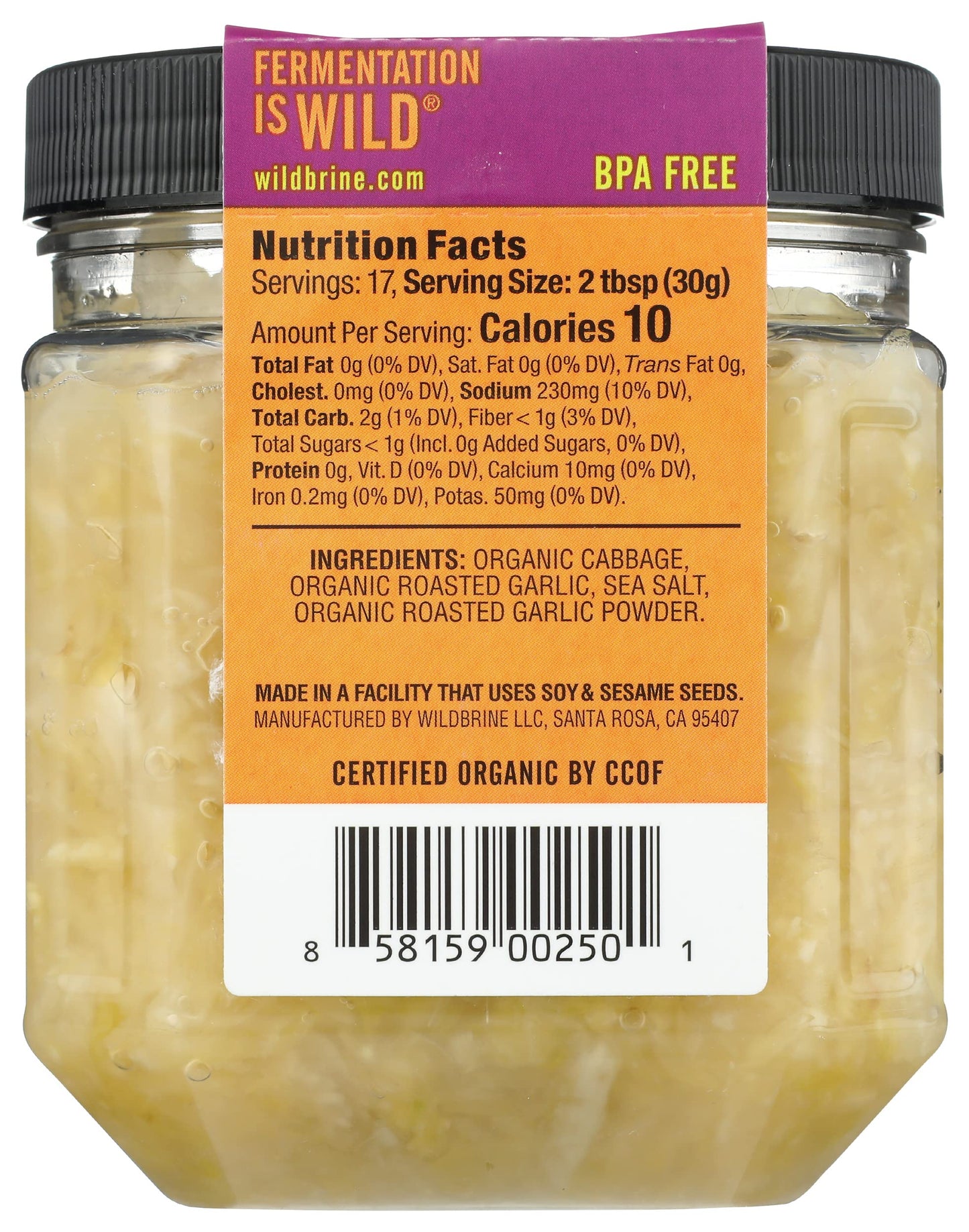 Og2 Wb Rstd Gar Srkraut (6X18.00)