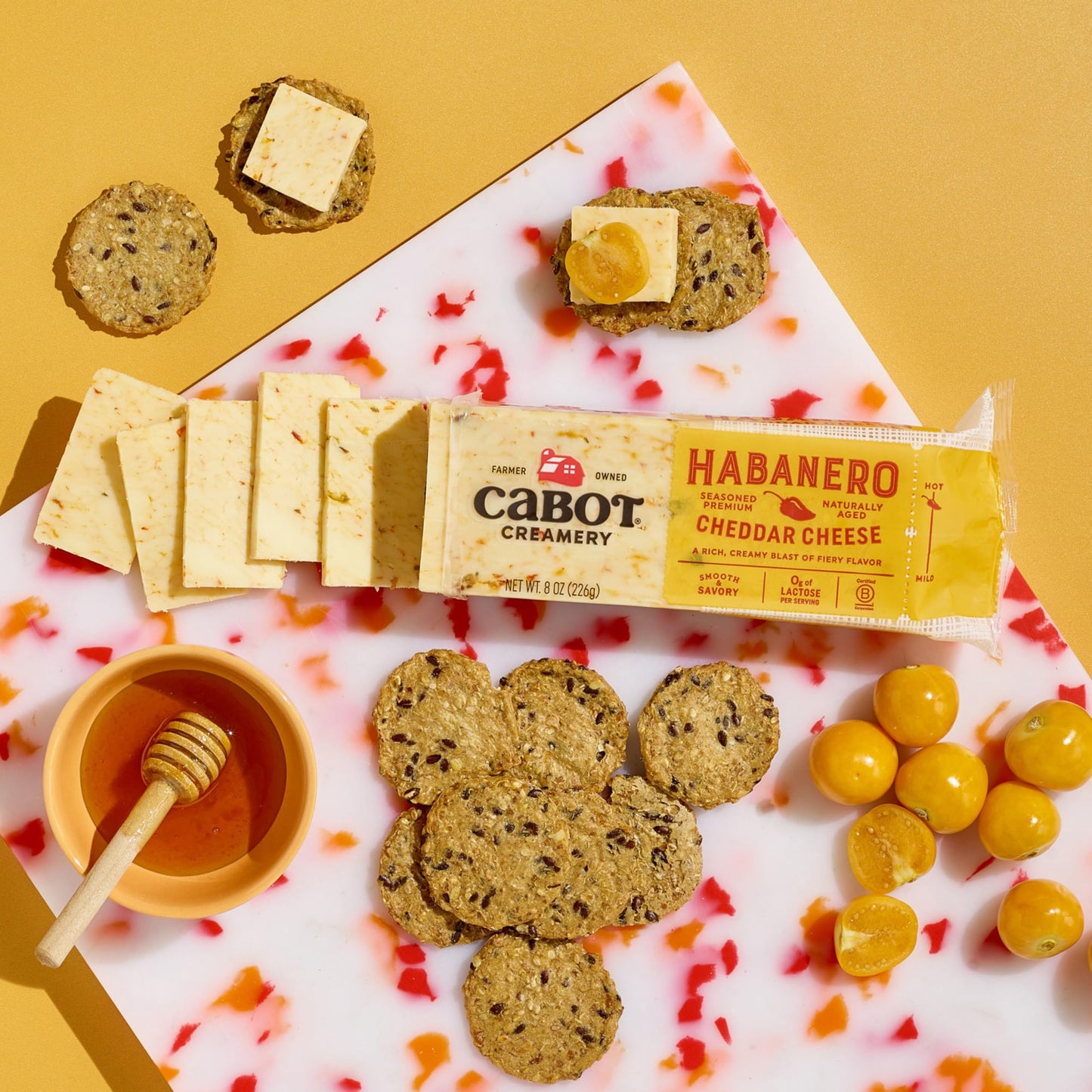 Cabot Bar Habanero Cheese, 8 oz