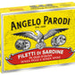 Angelo Parodi Sardines Fillets in Olive Oil, Boneless & Skinless, 10 Pack, 3.7 oz Cans, Imported from Italy