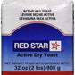 Red Star Active Dry Yeast, 2 lb Pouch, Ideal for Baking, White Blue and Red Packaging, High-Quality Yeast for Home Bakers