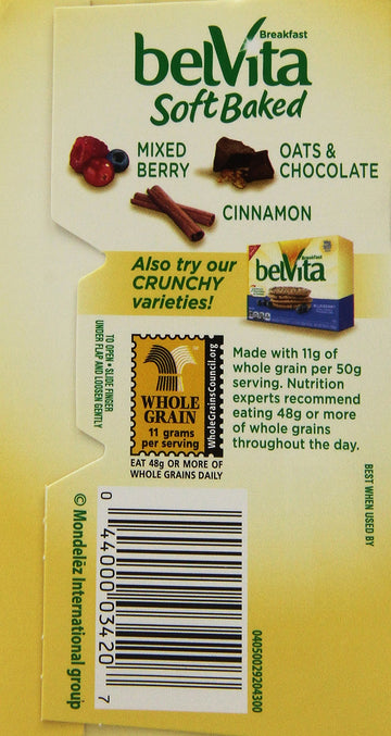 Belvita Soft Baked Breakfast Biscuit Banana Bread