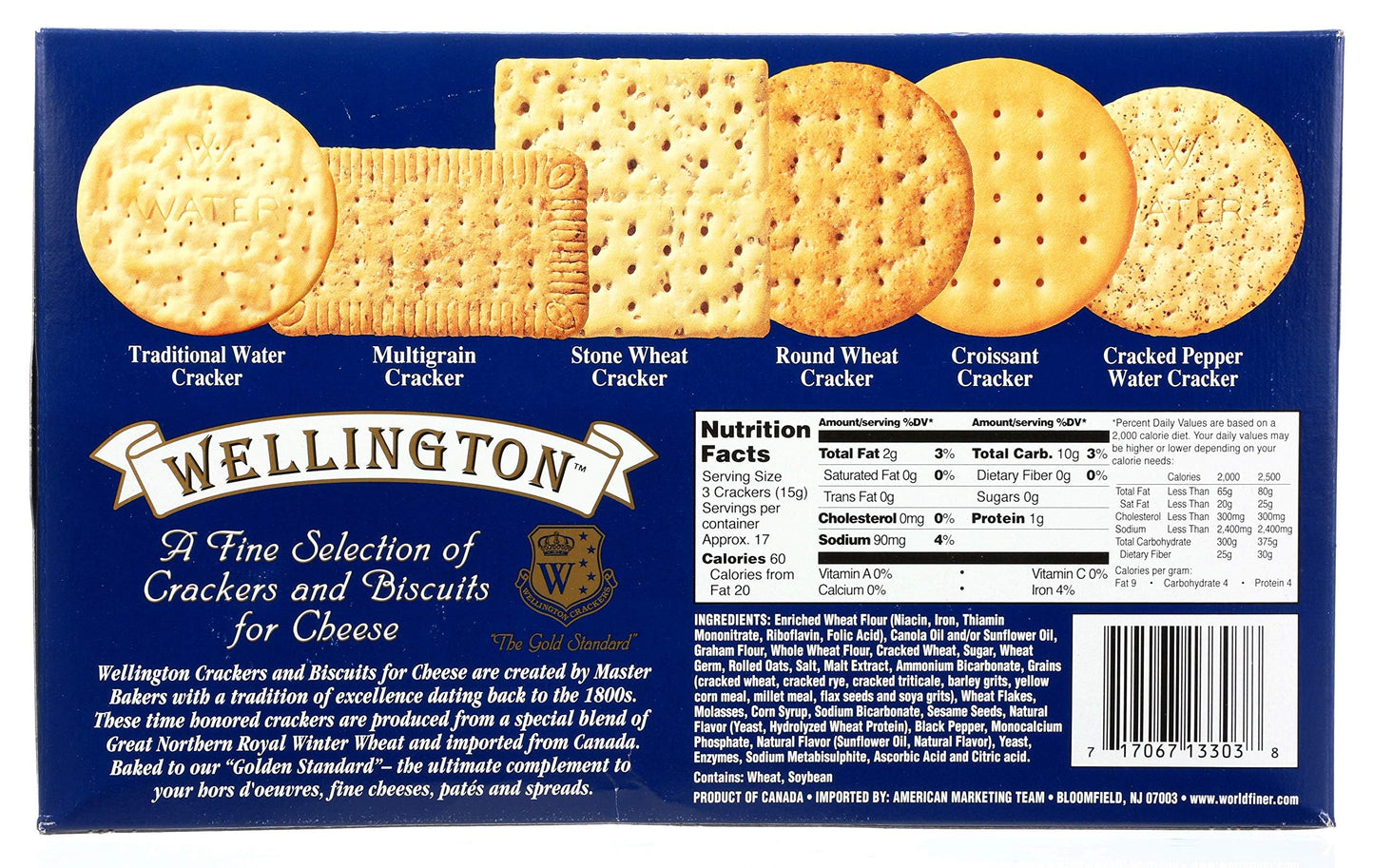 Wellington Assortment Abc Crackers, 8.8 Oz