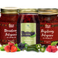 Green Jay Gourmet Spicy Jam Variety Pack - All-Natural Raspberry Jalapeno Jam, Strawberry Jalapeno Jam, Blackberry Jalapeno Jam