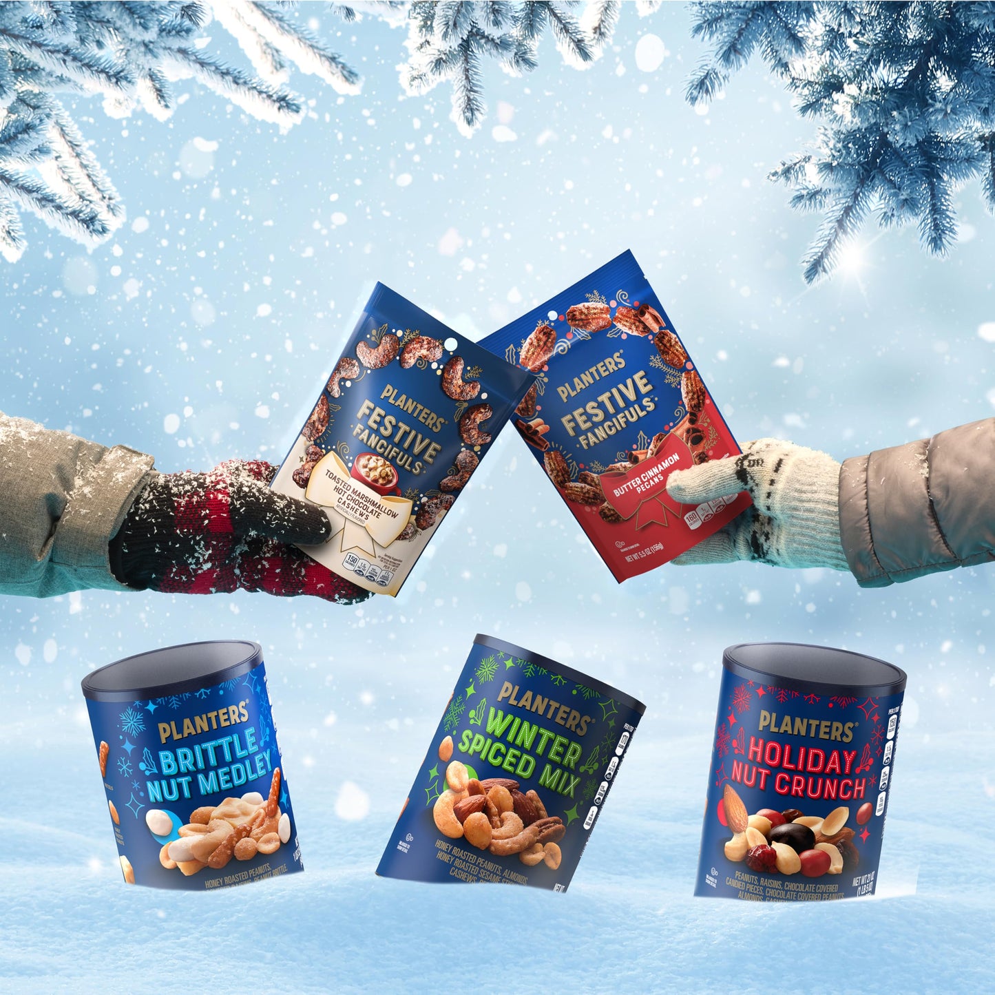 PLANTERS Limited Edition Kettle Cooked Cinnamon Pecans  Butter Flavored Pecans Snack  5.5 oz Bag  Perfect for Snacking and Sharing