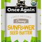 Once Again Organic Creamy Sunflower Butter - 1.15Oz Squeeze Packs, 10 Count - Lightly Salted & Sweetened - Peanut Free, Usda Organic, Gluten Free Certified, Vegan, Kosher