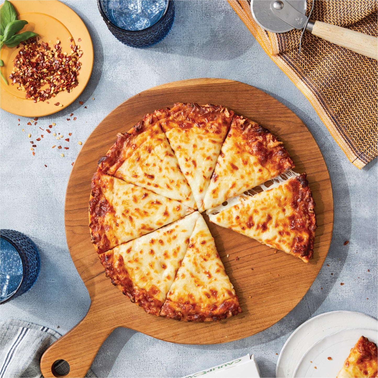 CAULIPOWER Cheese Lovers Stone-Fired Cauliflower Crust Pizza, 11.1 Oz (Pack of 1)