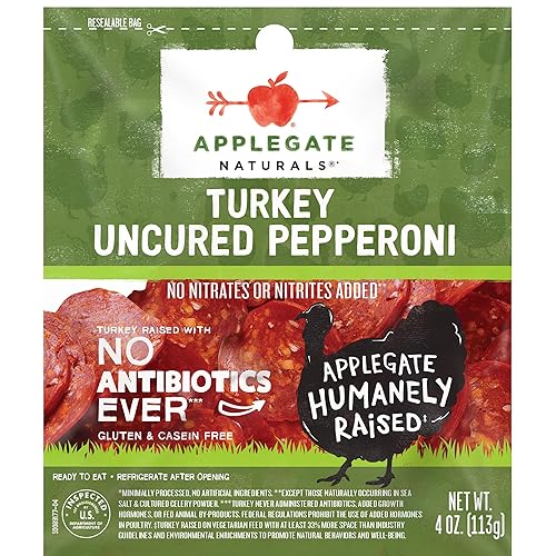 Applegate Natural Uncured Turkey Pepperoni 4Oz